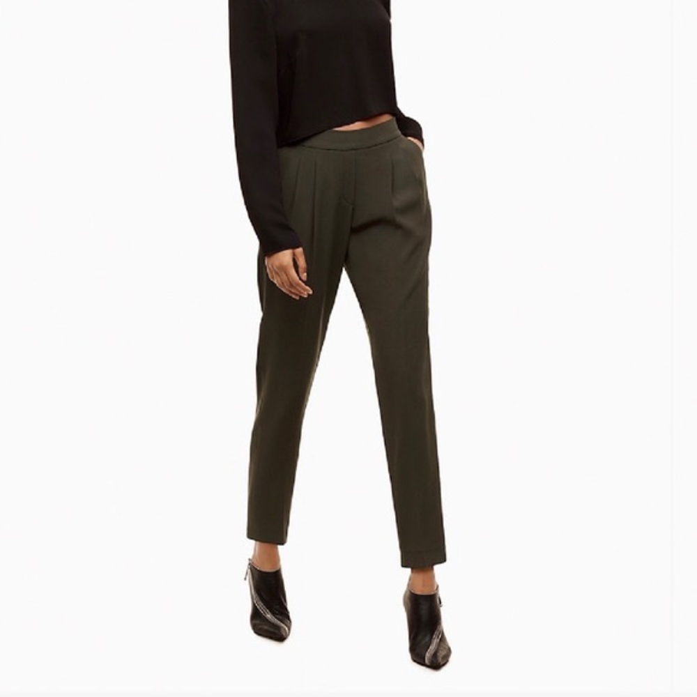 Aritzia babaton Cohen terado pants Tuscan Olive